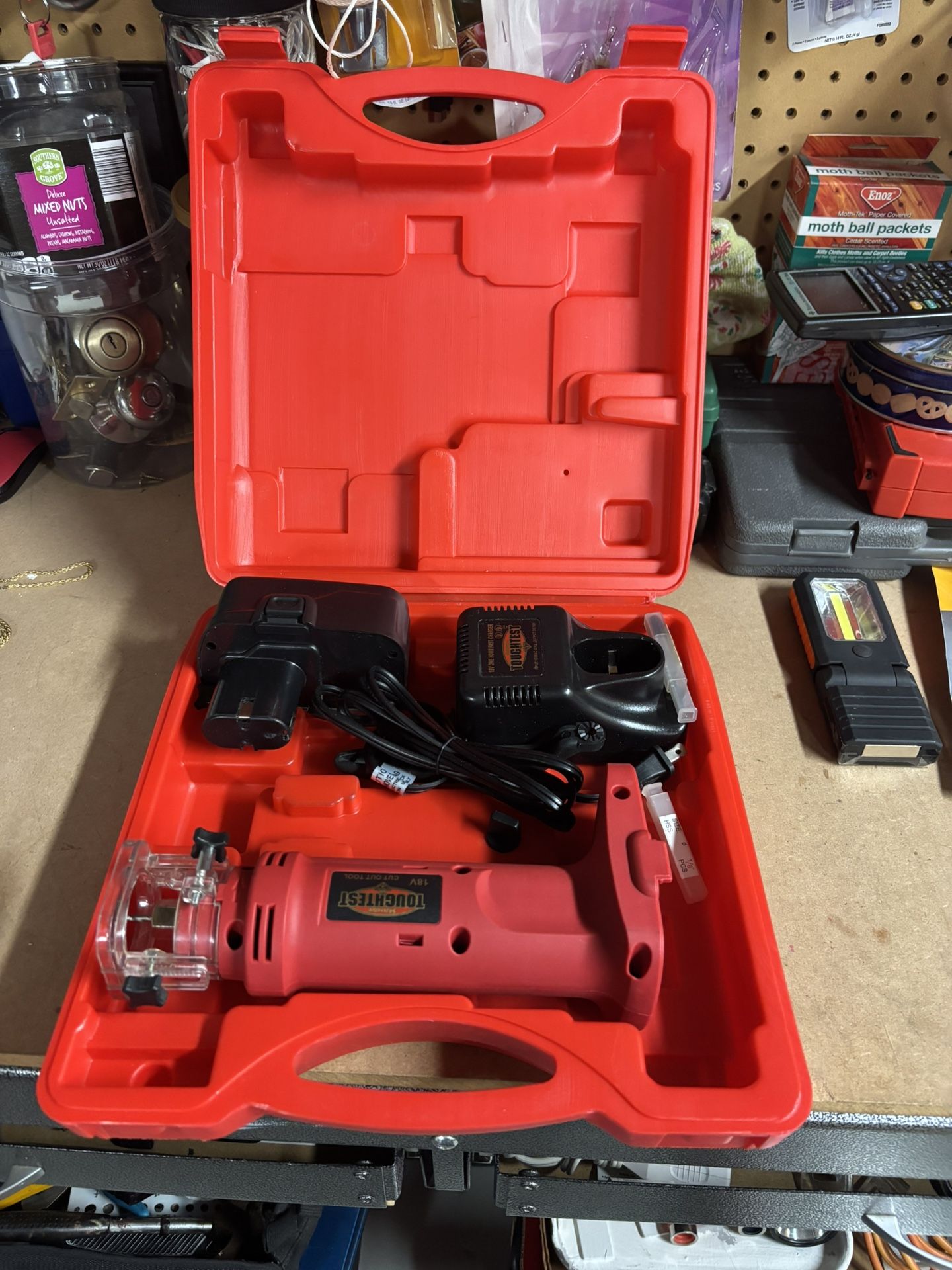 Handy Toughtest 18V Cordless Rotary Cut-Out Tool – Brand New