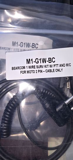 BEARCOM KIT PTT AND MIC