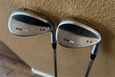 Cleveland CG10 56° + 60 Wedge Steel Shaft Golf Wedge