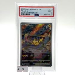 Pikachu #173 PSA 9