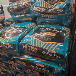 Dog Food. Victor 40 Pounds $ 55.00  And Accessories  