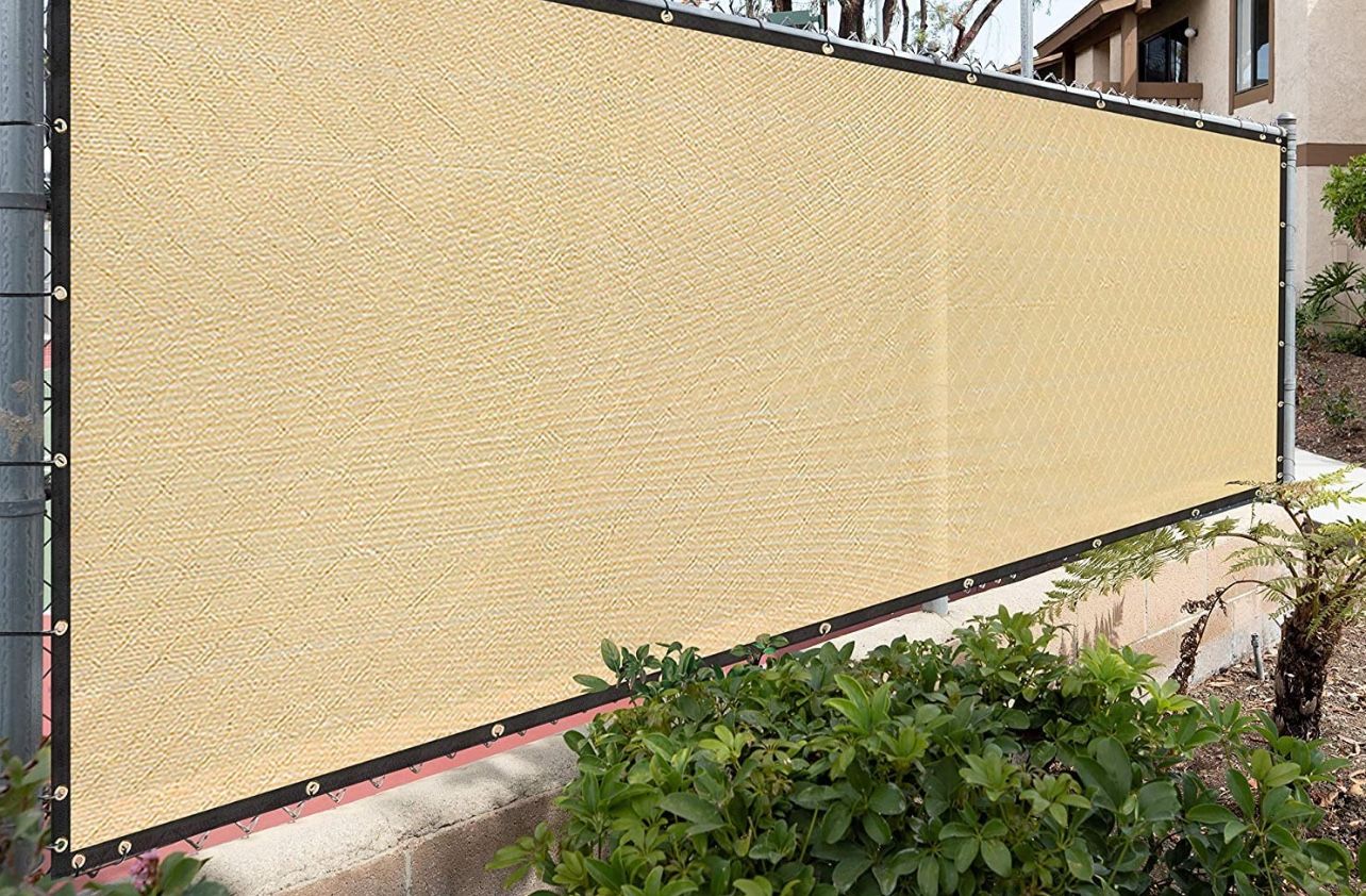 6” x 50” fence tarp