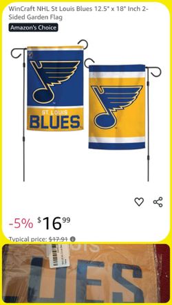 St Louis Blues Hockey Garden Flag