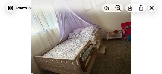 Toddler Full size bed