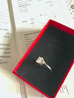 Diamond Silver Ring