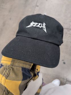 Yeezus black baseball cap