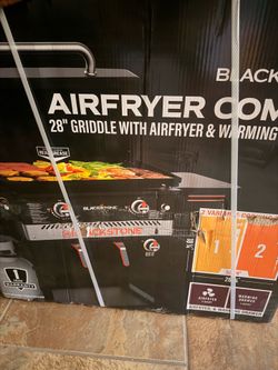 New  Blackstone Electric Air Fryer Griddle Station