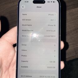 iPhone 16 - 128gb - Unlocked