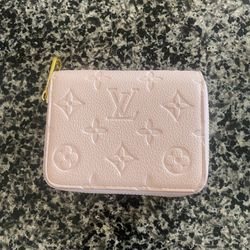 Lv Pink Vernenis Zippy Wallet