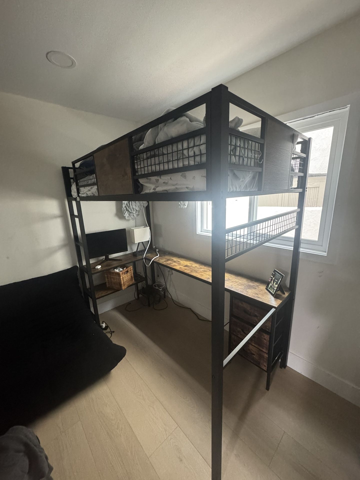 Loft Bed With Desk Built In