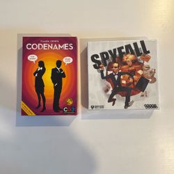 “Secret Spy” Games Lot: Codenames & Spyfall