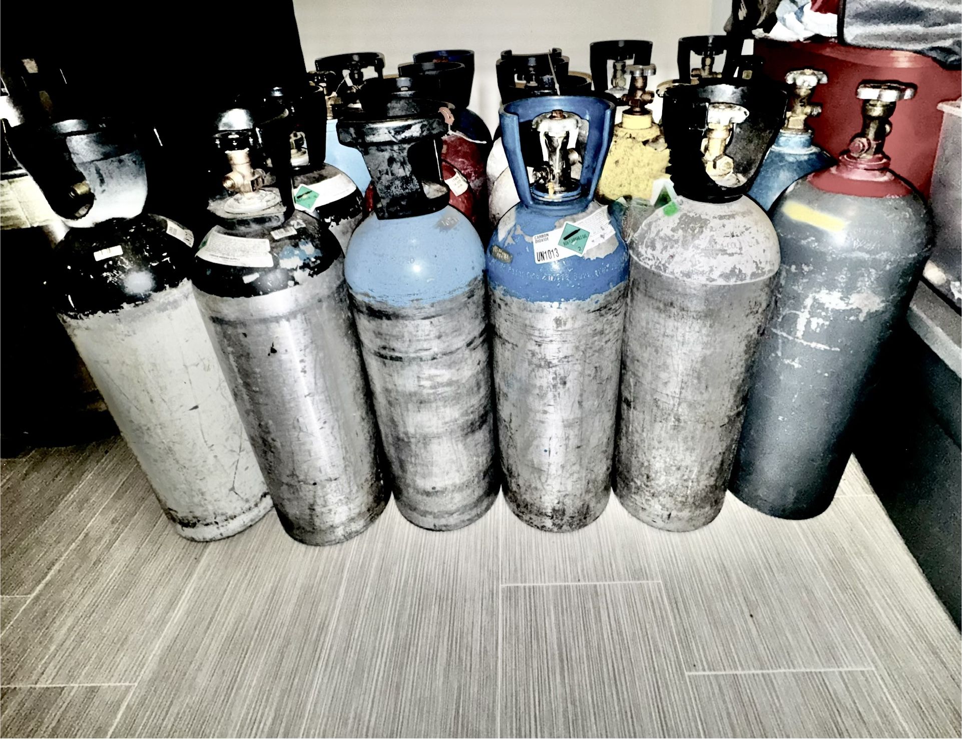 20lb Aluminum co2 Tank 