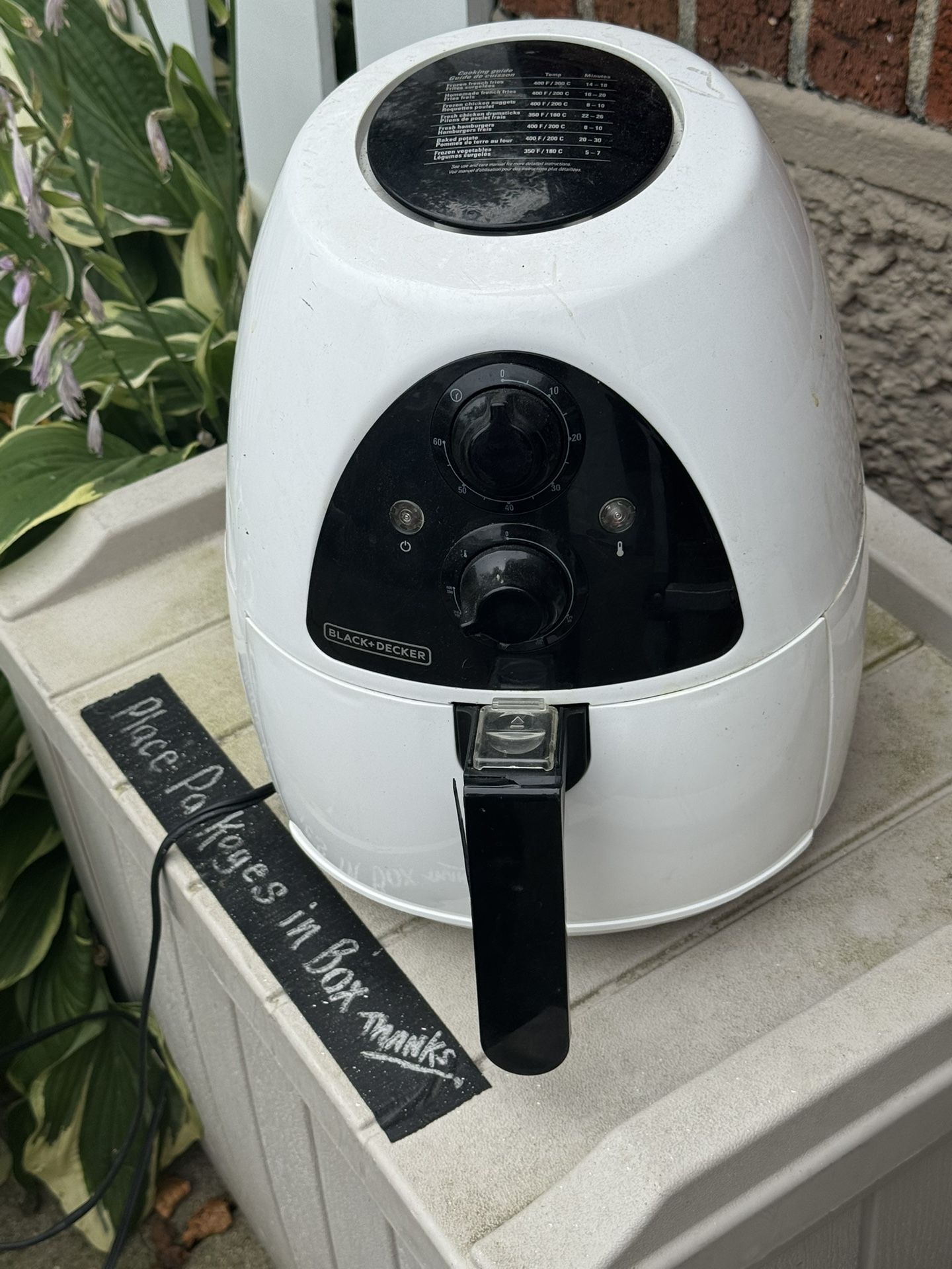 Black & Decker Air fryer