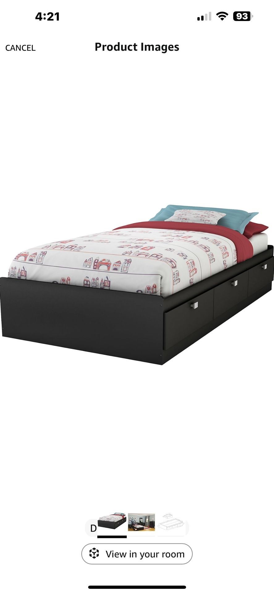 Twin Bed With Drawers With Mattress
