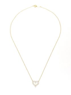 Tiffany & Co. Mini Heart Diamond Necklace