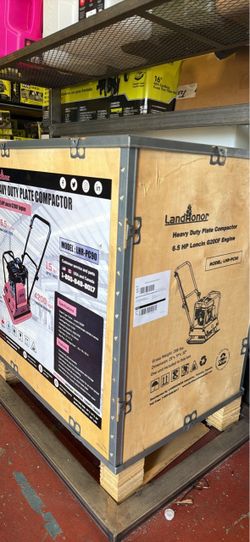 LandHonor Heavy Duty Plate Compactor