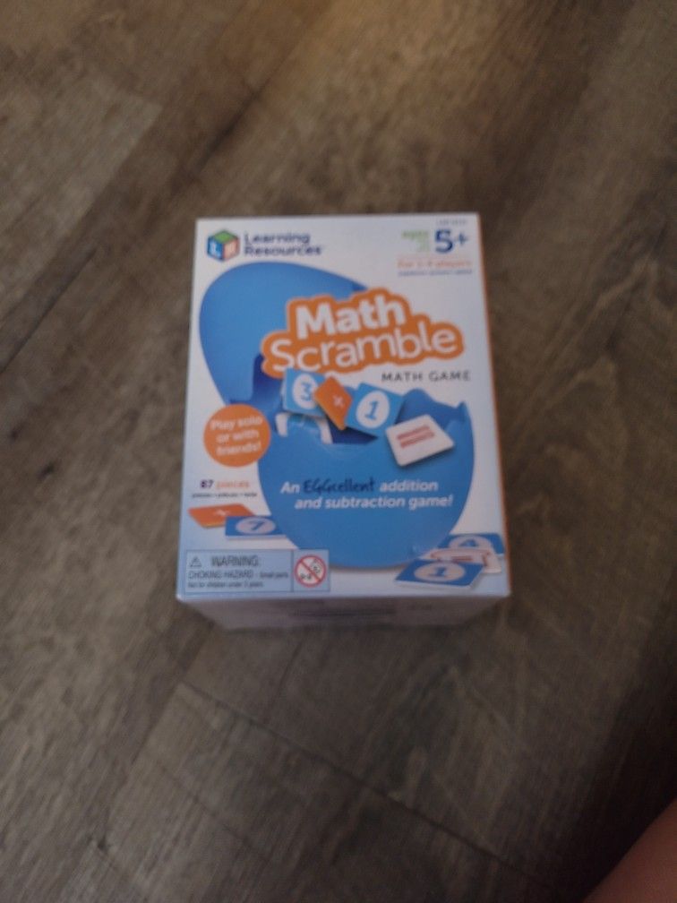 Math Scramble Game