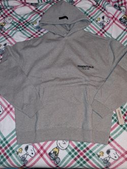 Essentials Fear Of God Grey Hoodie