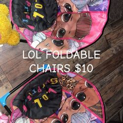 LOL FOLDABLE CHAIRS