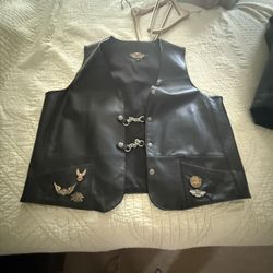 Men’s Leather Harley Davidson, Special Edition Vest