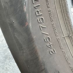 245/75/17 Michelin (2 Tires) $80.00/ Both 