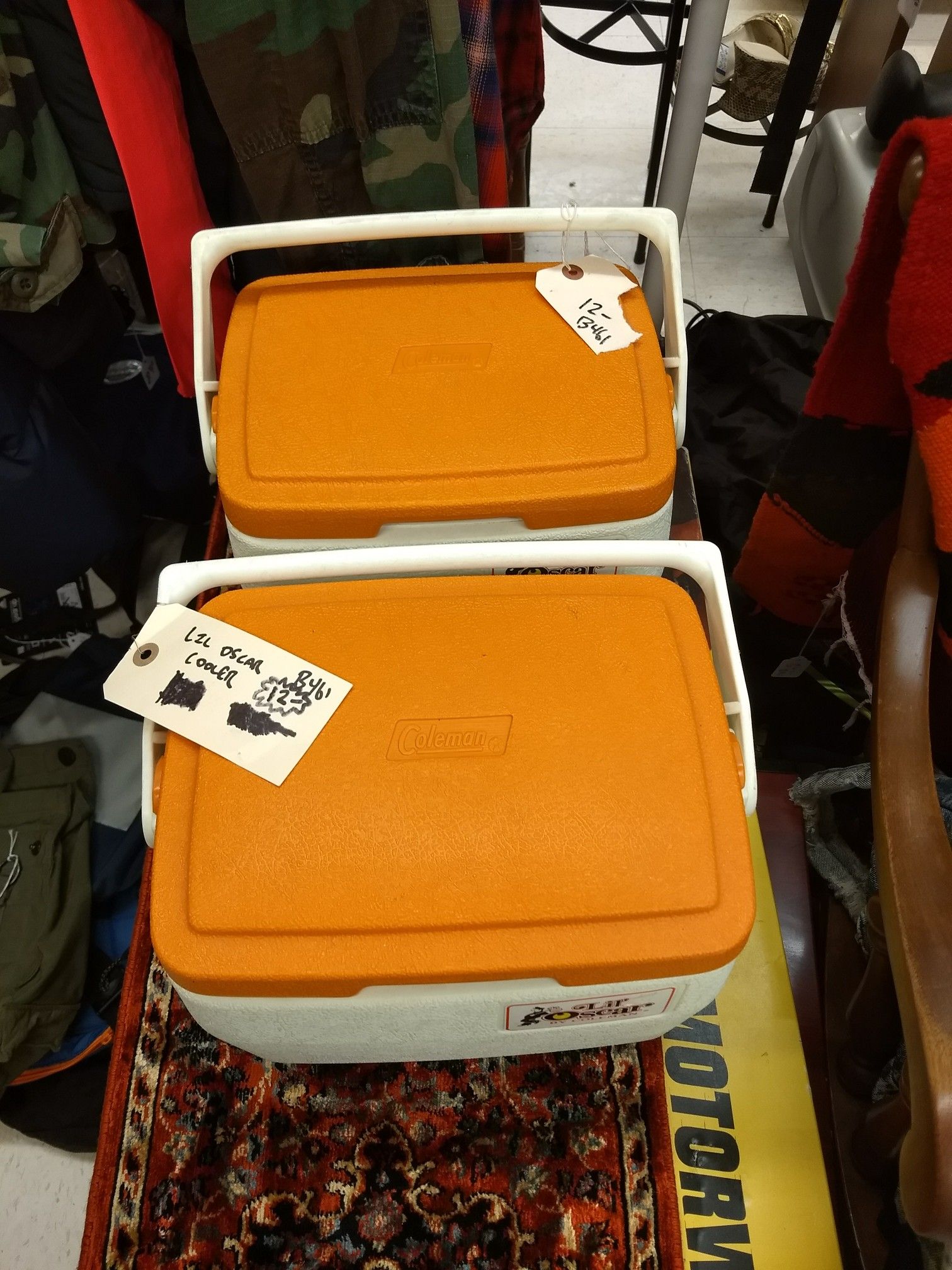 Vintage Coleman Lil Oscar Small Cooler