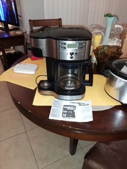 Hamilton Beach 2-way Brewer Includes Free Keurig Travel Mug