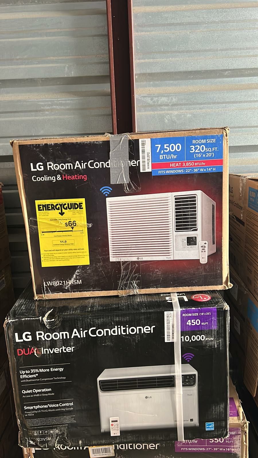 LG NEW AIR CONDITIONER u0026 HEATER 7,500 BTU for Sale in Webster, TX - OfferUp