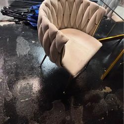 5 Piece Modern Glass Dining  Set 