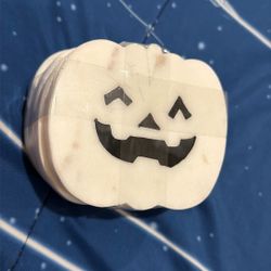 Marble Pumpkin Coasters