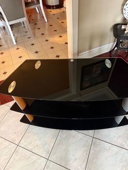 Glass Tv stand