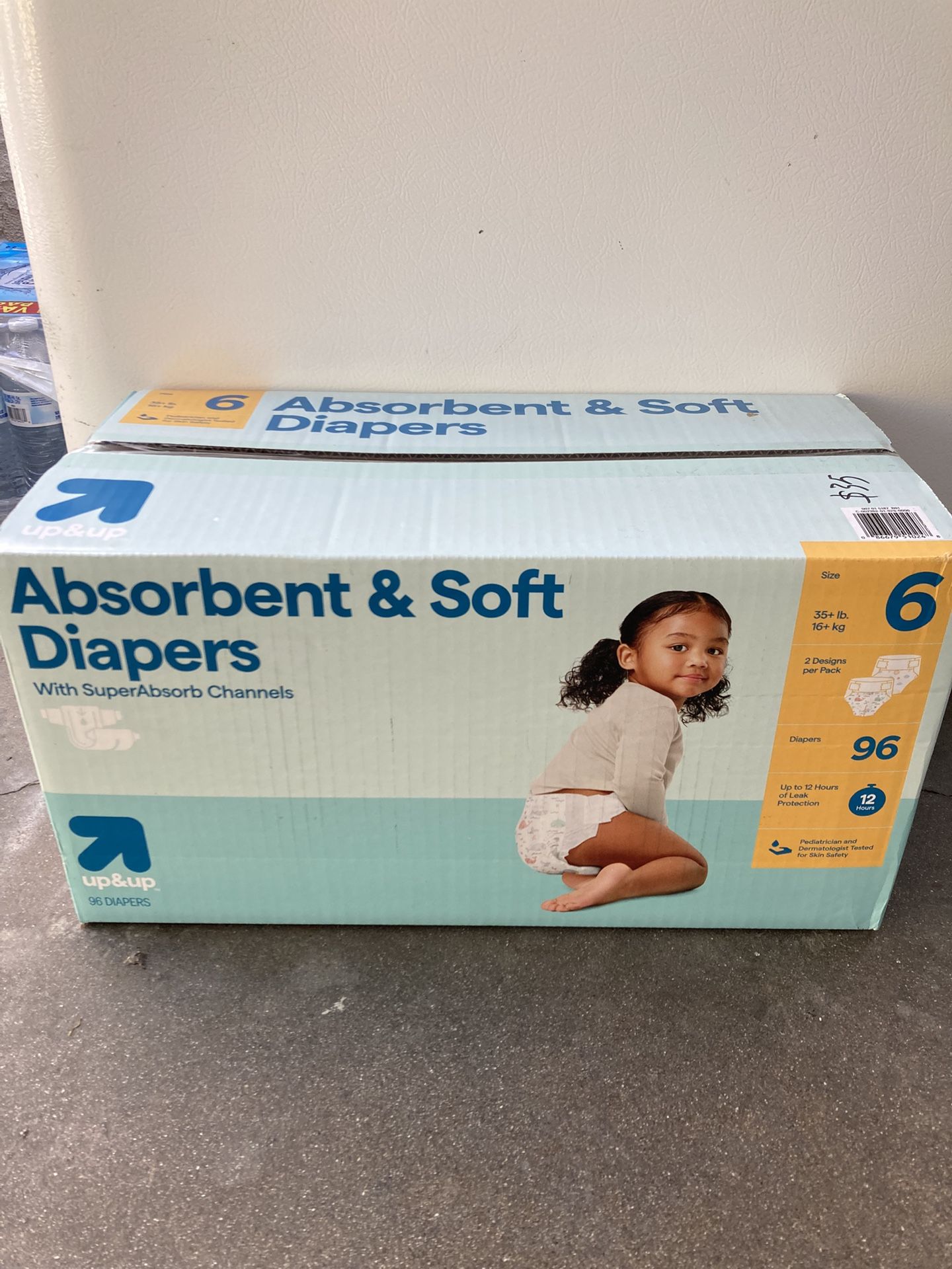pampers SIZE 6 96 pañales
