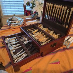 Gold-plated Flatware Reed & Barton