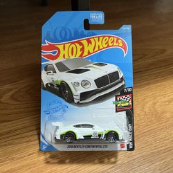 Bentley Continental Gt3 Hotwheels