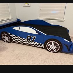 Race Car Wood Twin Bedframe (mattress Not Included) $150