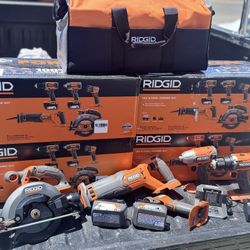 RIDGID 5-Tool Combo Kit