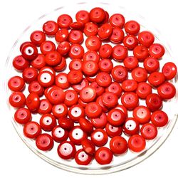 Lot Of Natural Red Coral 31pc