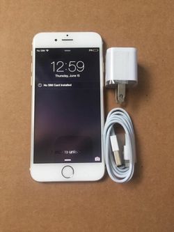 Factory unlocked apple iphone 6 64gb , store warranty