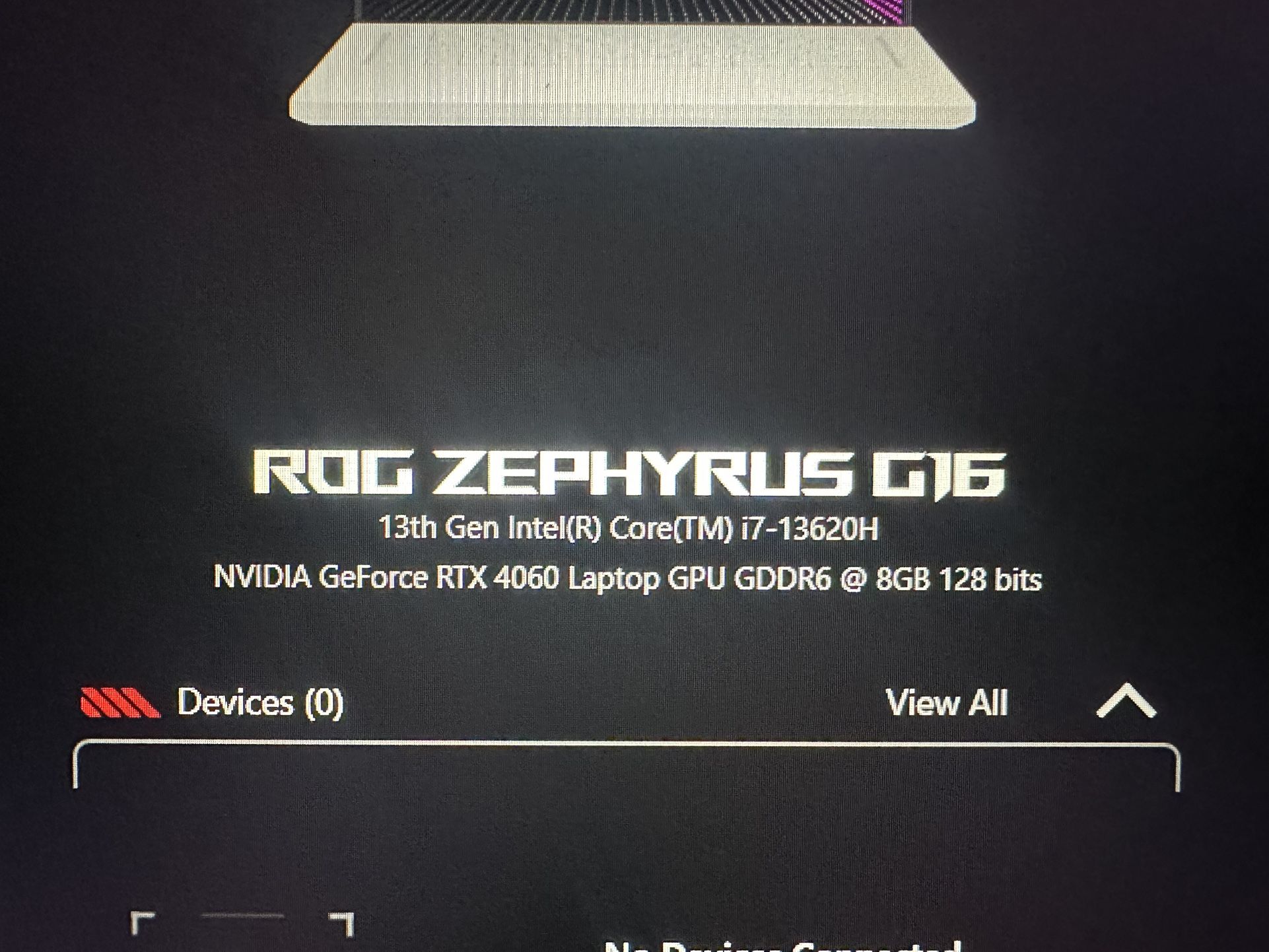 Asus Rog Zephyrus G16