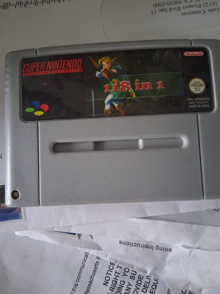 Super Nintendo Games