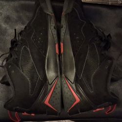 Jordan True Flight "Bred" in Youth Size 7Y.