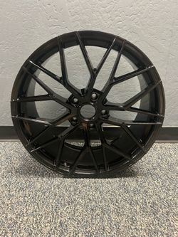 AG Luxury M520R 21" Staggered Wheels | 21x9 & 21x10.5 | Gloss Black | New