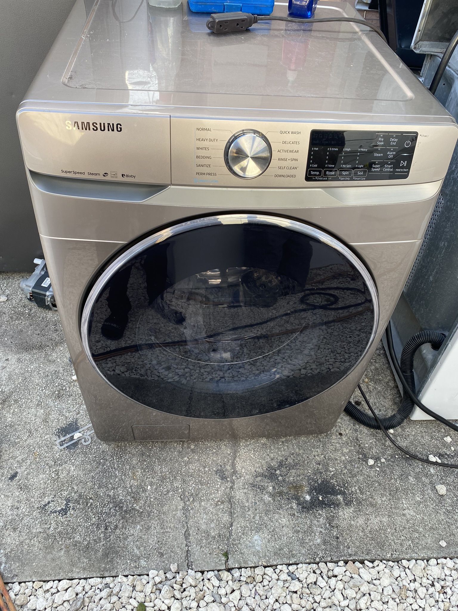 Samsung Washer Rose Gold Front Load Large Working Perfectly Fine