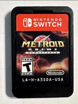 Metroid Prime Remastered Nintendo Switch Cartridge Only