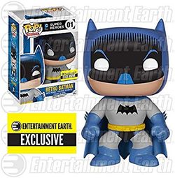 New! Retro Batman 1950s Comic Pop Super Heroes Exclusive #01