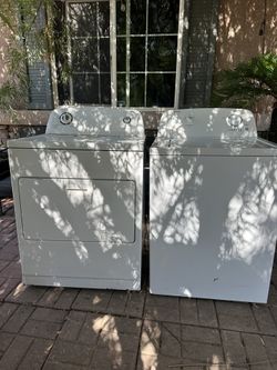 Amana Washer And Electric Dryer