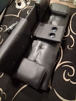 Yaheetech Convertible Futon Sofa Bed Loveseat with Cup Holder