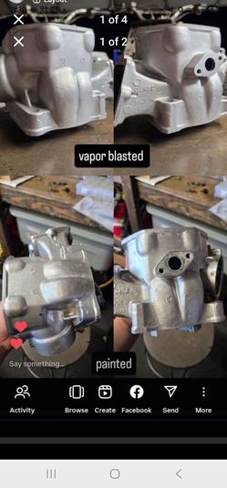 Sandblasting & powder coating