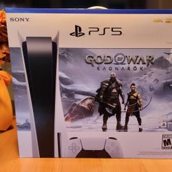 PS5  Console Playstation 5 - God  of War Ragnarok Edition  - New