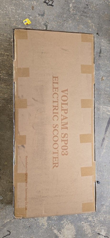 VOLPAM Electric Scooter, 350W Powerful Motor, 8.5" Solid Tires, 19 mph max speed, dual brakes